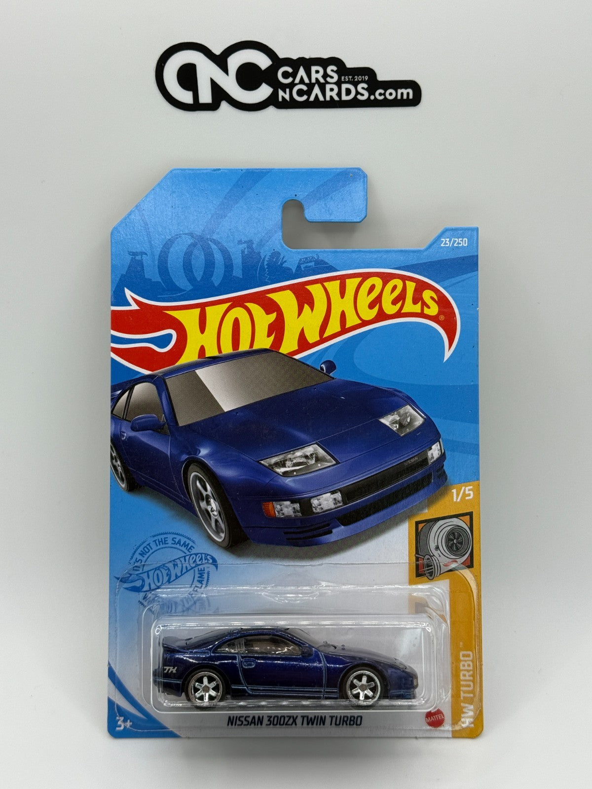 2021 Hot Wheels Super Treasure Hunt HW Turbo Nissan 300ZX Twin Turbo W/Protector