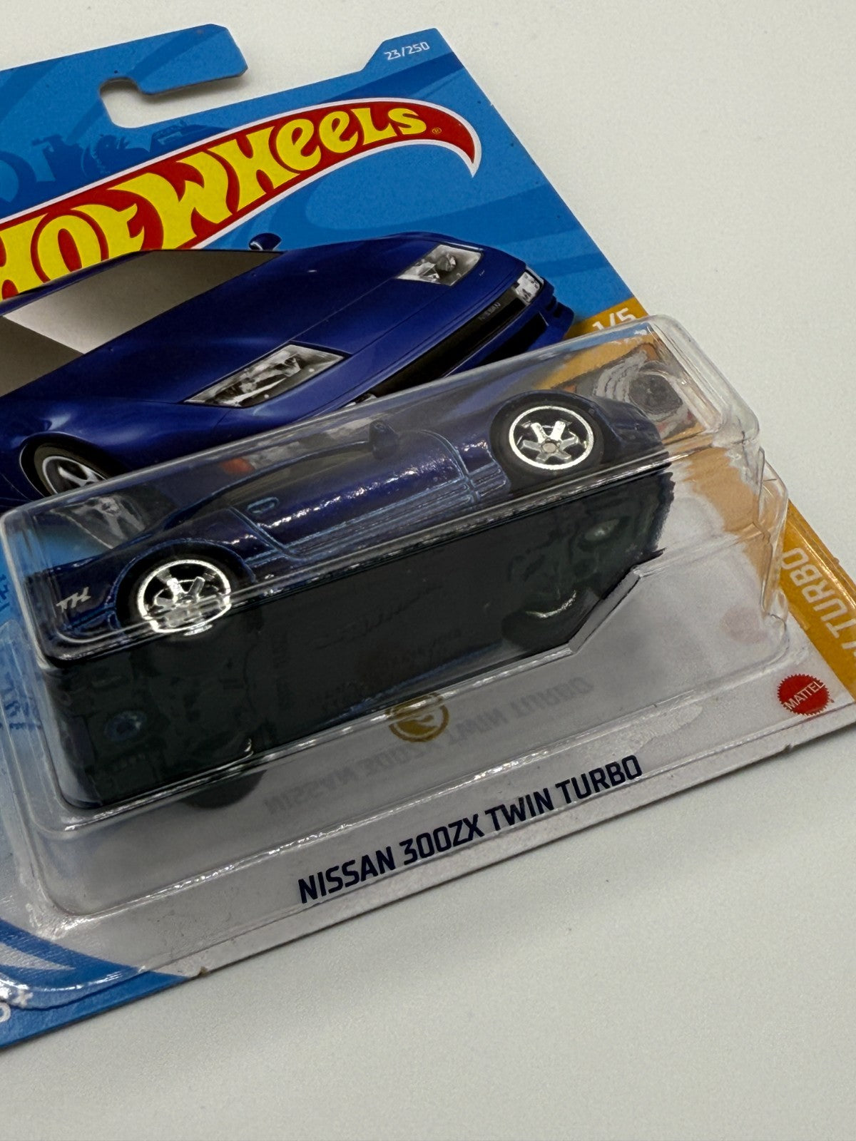 2021 Hot Wheels Super Treasure Hunt HW Turbo Nissan 300ZX Twin Turbo W/Protector