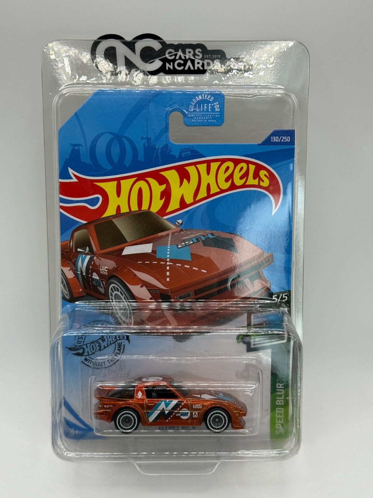 2020 Hot Wheels Super Treasure Hunt Speed Blur Mazda RX-7 With Protector