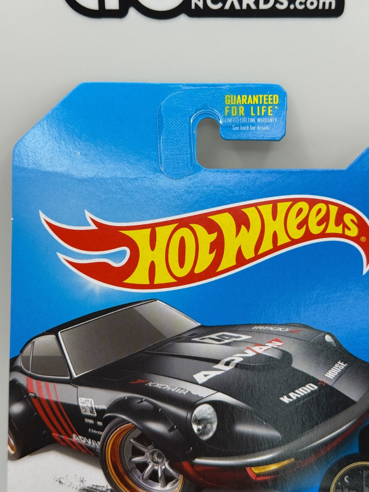2017 Hot Wheels Super Treasure Hunt Nightburnerz Nissan Fairlady Z Card Crease
