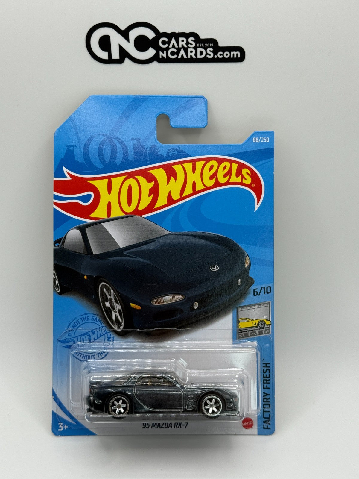 2021 Hot Wheels Super Treasure Hunt Factory Fresh Mazda RX-7 With Protector