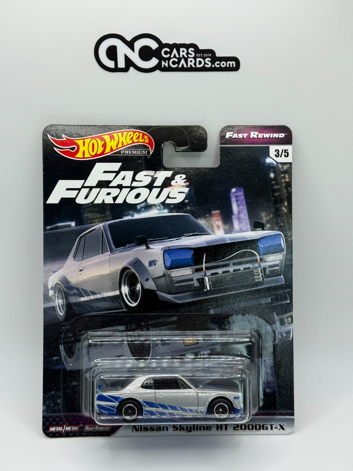 2019 Hot Wheels Premium Fast & Furious Fast Rewind Full Set of 5 Cars