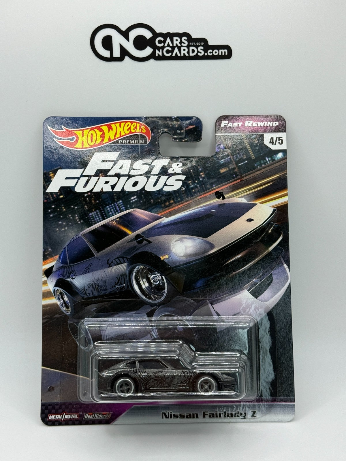 2019 Hot Wheels Premium Fast & Furious Fast Rewind Full Set of 5 Cars