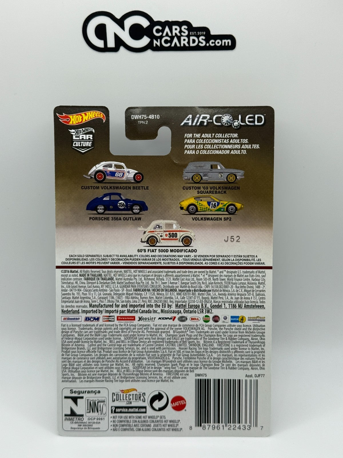 2016 Hot Wheels Premium Car Culture Premium Air Cooled Full Set of 5 Cars