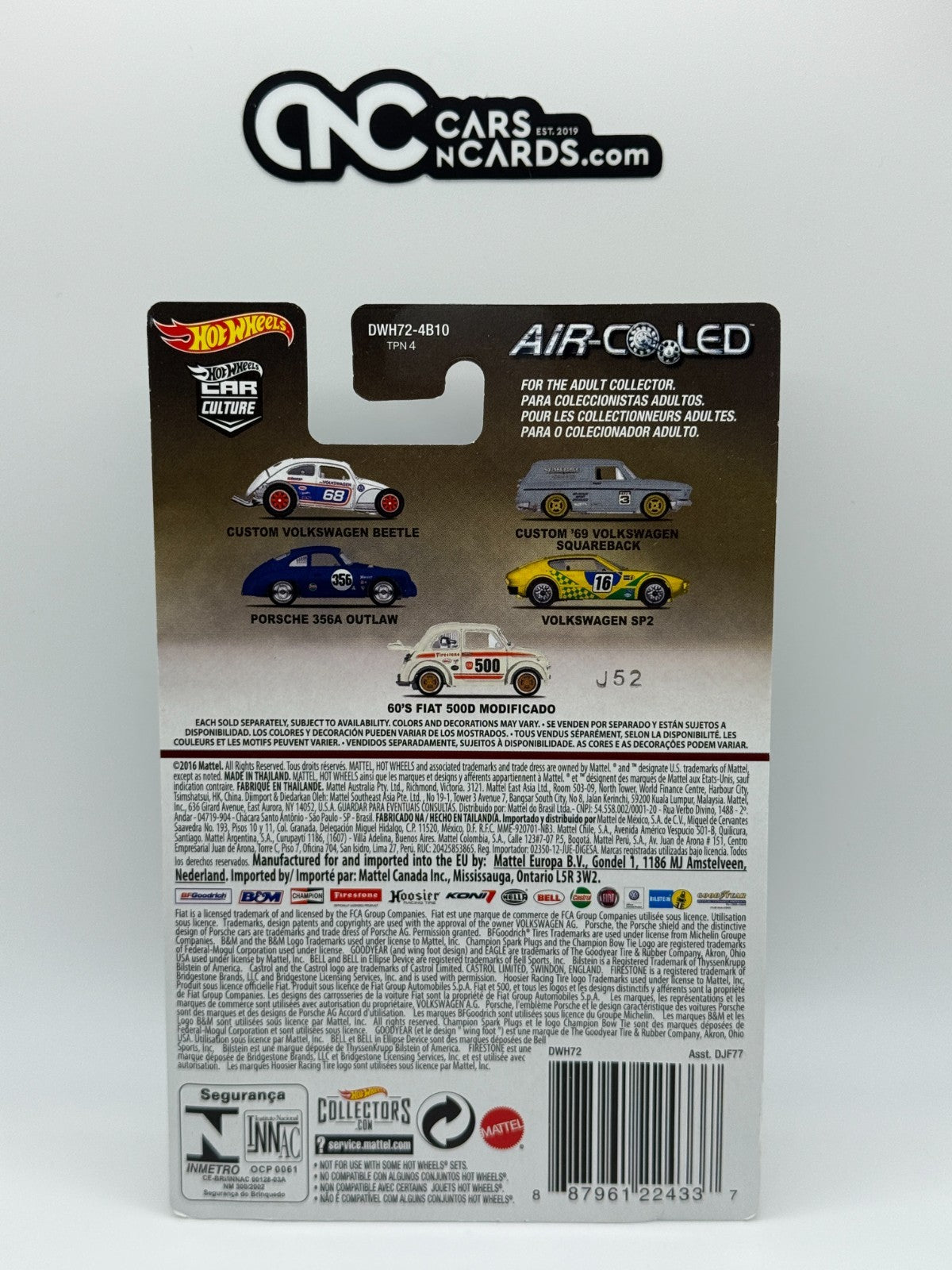 2016 Hot Wheels Premium Car Culture Premium Air Cooled Full Set of 5 Cars