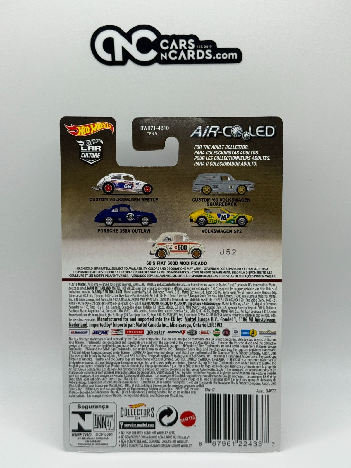 2016 Hot Wheels Premium Car Culture Premium Air Cooled Full Set of 5 Cars