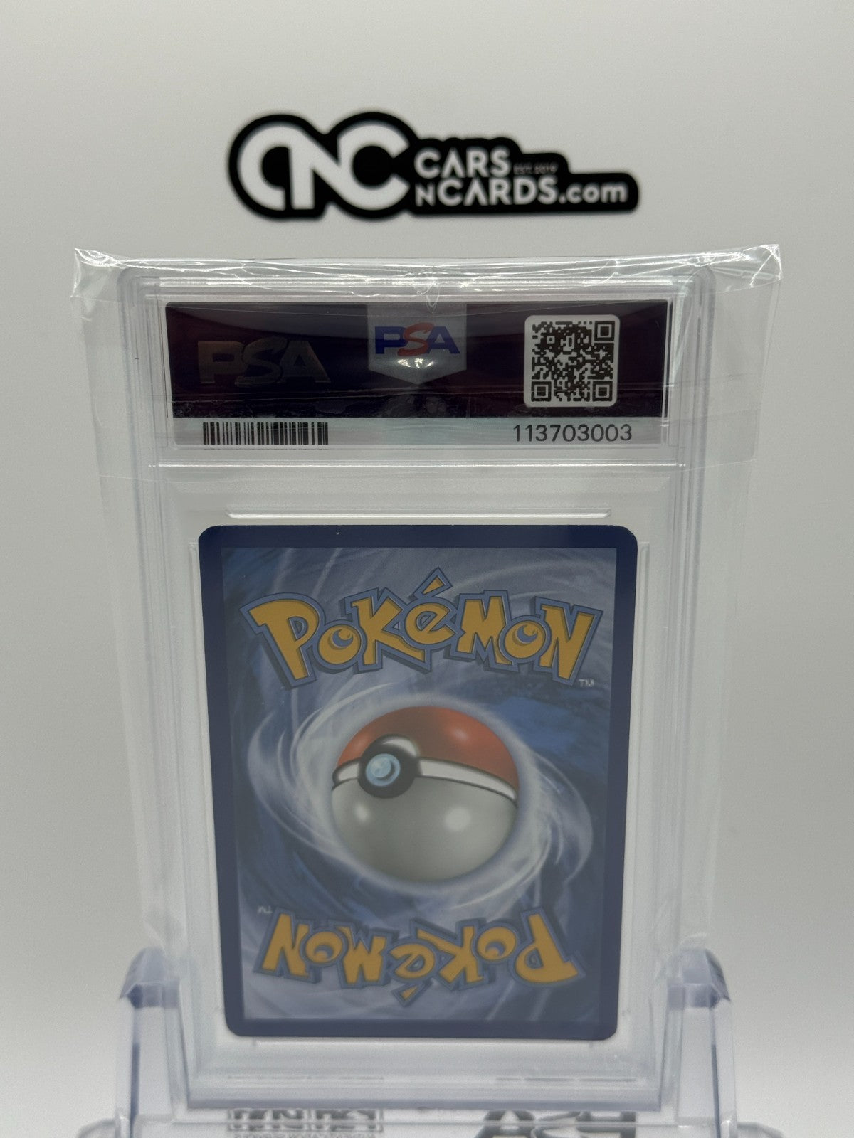 2017 POKEMON SM BLACK STAR PROMO #SM70 SHINING HO-OH-HOLO PROMO-S.L.ELITE PSA 7