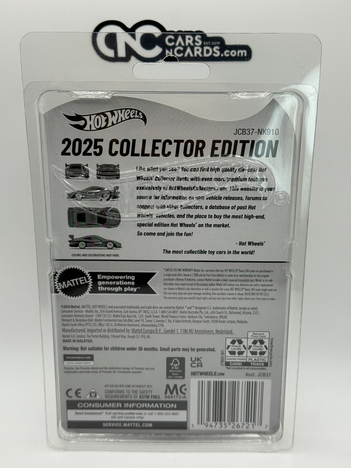 2025 Hot Wheels Legends Tour RLC Factory Sealed Porsche 935 With Protector