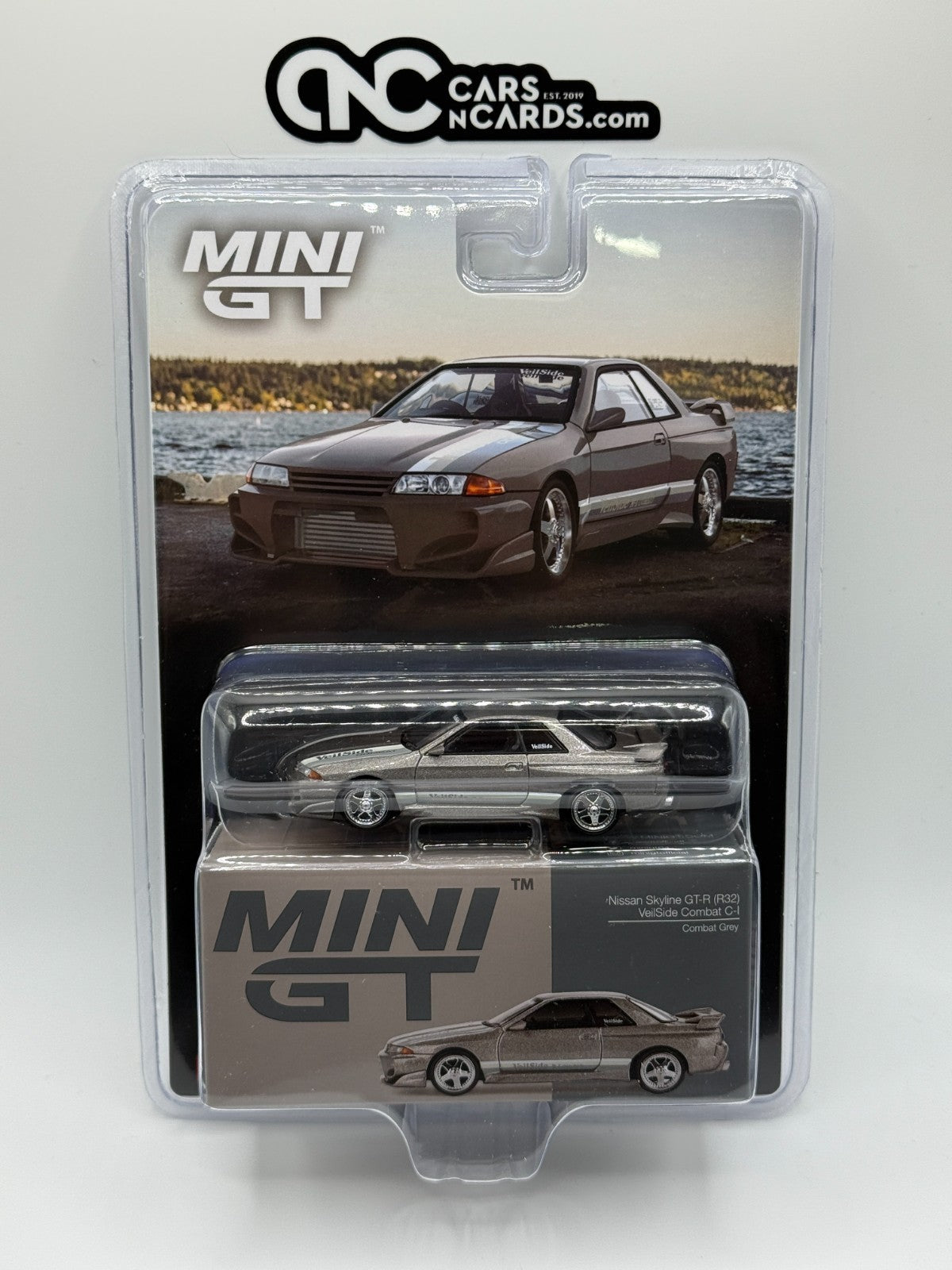 Mini GT 1:64 Nissan Skyline GT-R (R32) Veilside Combat C-I Veilside Combat Grey