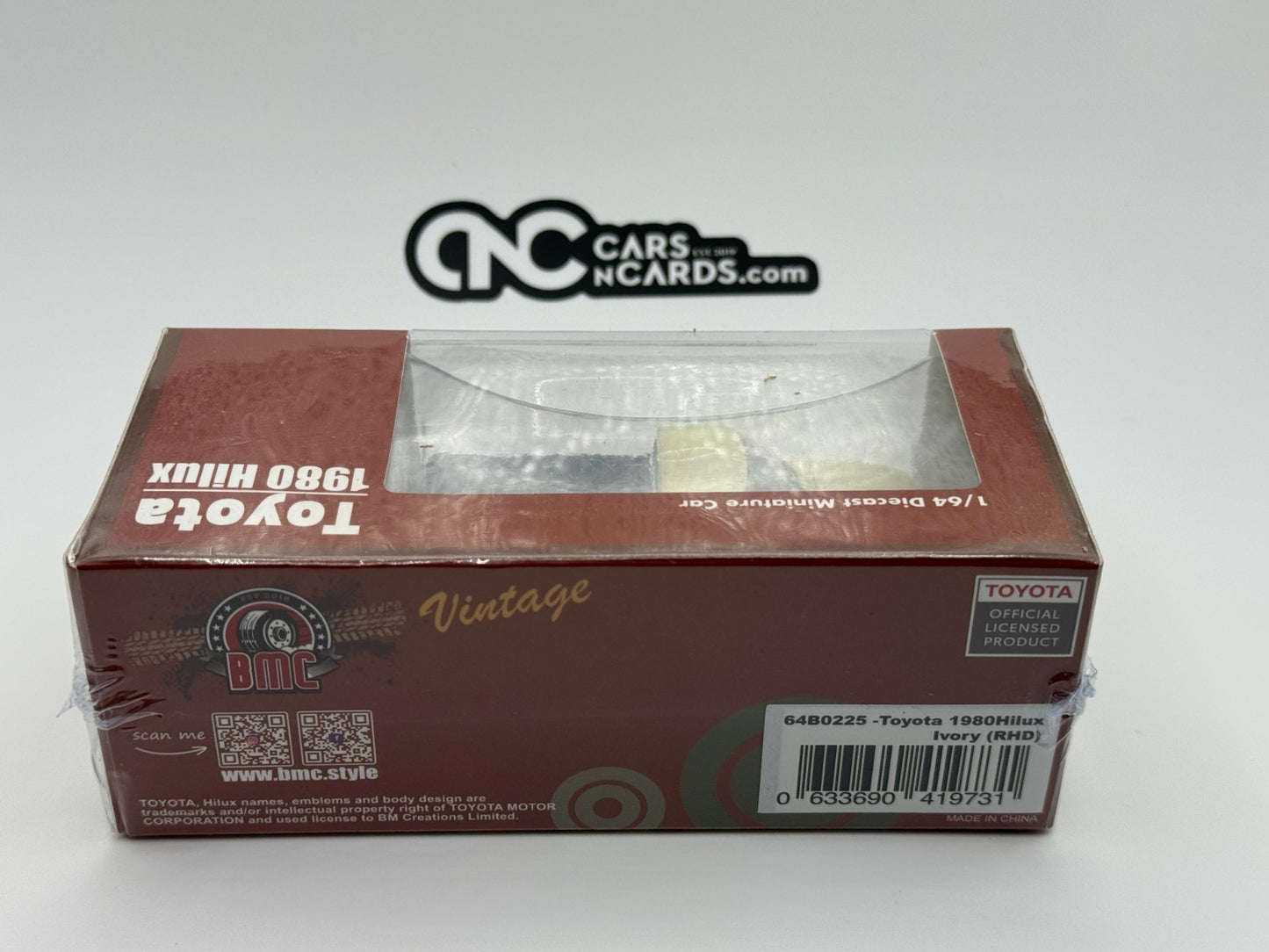 BMC 1:64 Toyota 1980 Hilux N60, N70 Ivory RHD