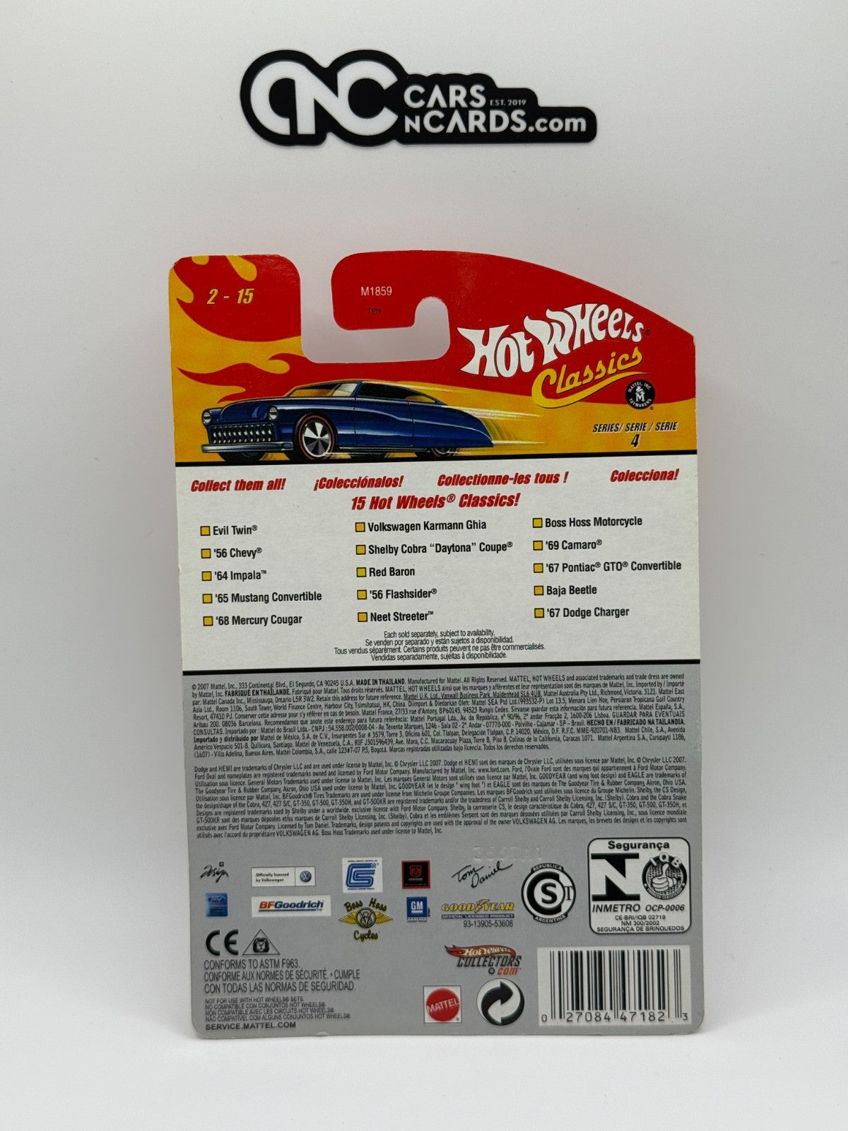 2008 Hot Wheels Classics Series 4 Baja Beetle 2-15 Pink