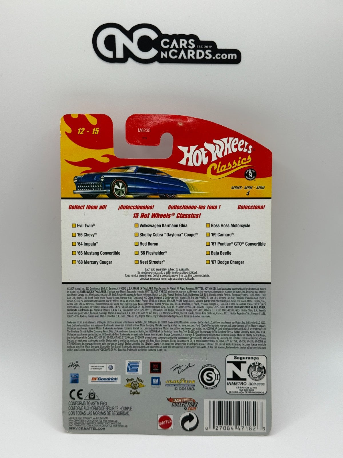 2007 Hot Wheels Classics Series 4 Neet Streeter 12-15 Aqua