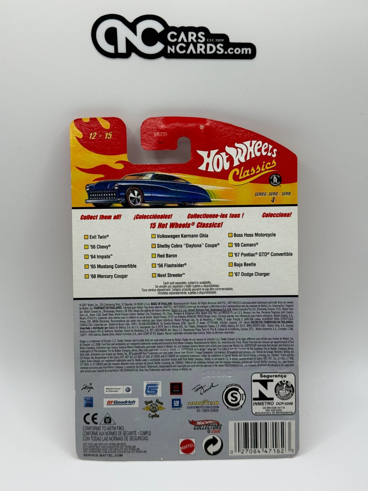 2007 Hot Wheels Classics Series 4 Neet Streeter 12-15 Red