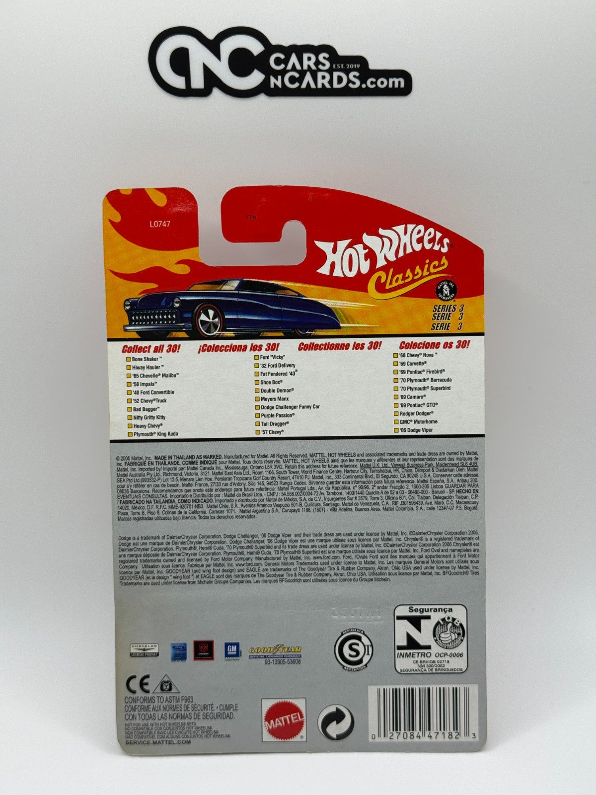 2007 Hot Wheels Classics Series 3 Tail Dragger 19-30 Red