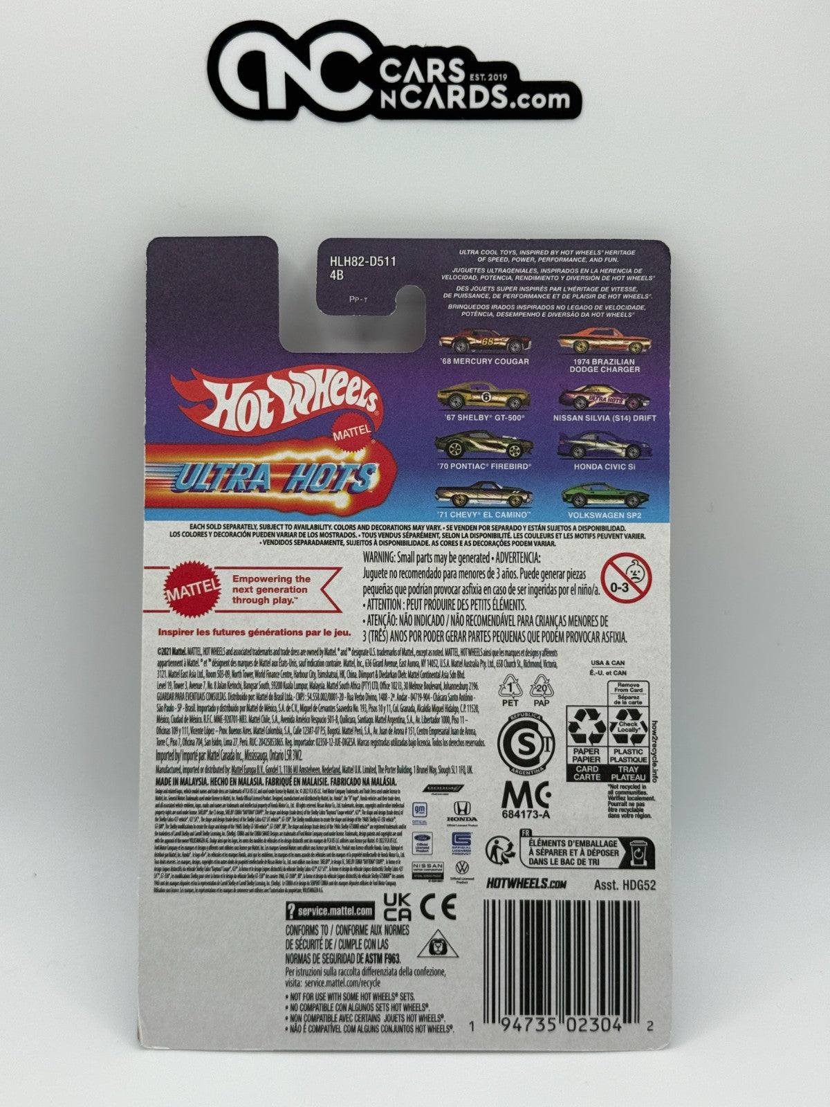 2023 Hot Wheels Ultra Hots 1/8 '68 Mercury Cougar