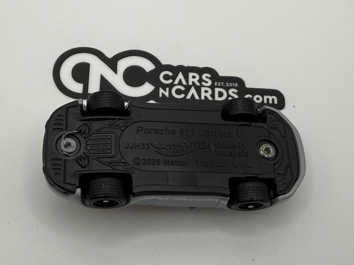 2025 Hot Wheels Porsche Carrera T Factory Custom Black Real Riders