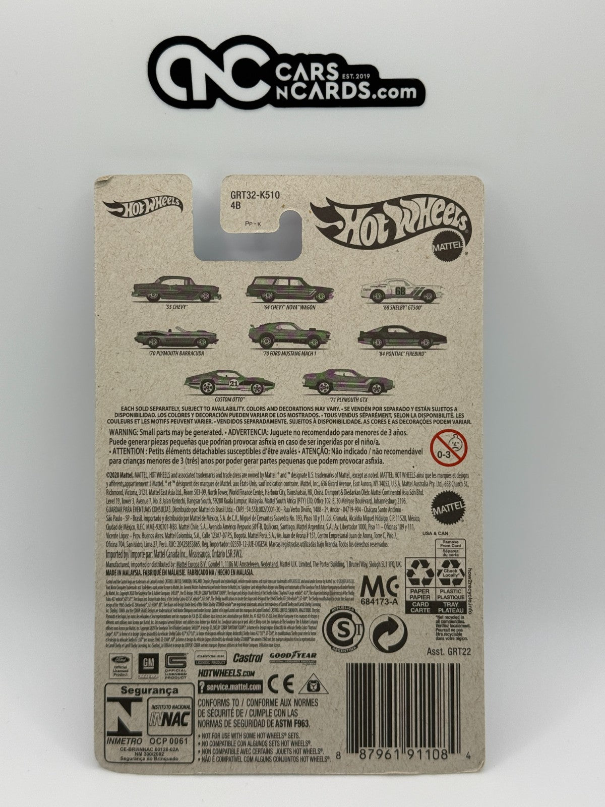 2021 Hot Wheels Flying Customs '64 Chevy Nova Wagon (Soft Corners)