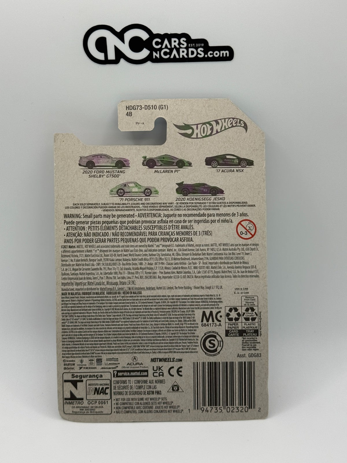 2022 Hot Wheels Racing Circuit Full Koenigsegg Jesko (Soft Corners)