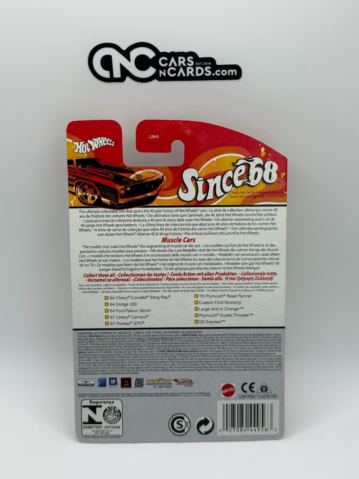 2007 Hot Wheels Since '68 Muscle Cars '70 Plymouth Road Runner Green