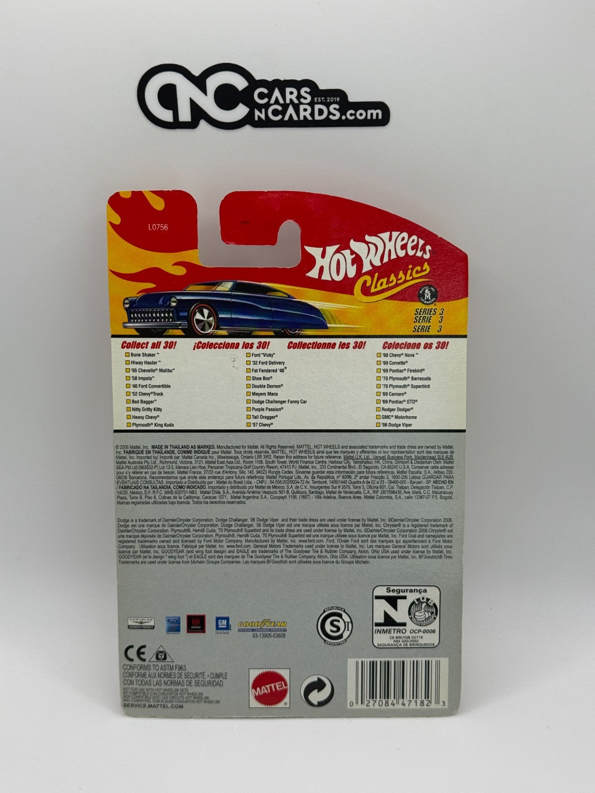 2007 Hot Wheels Classics Series 3 Rodger Dodger 28-30 Antifreeze