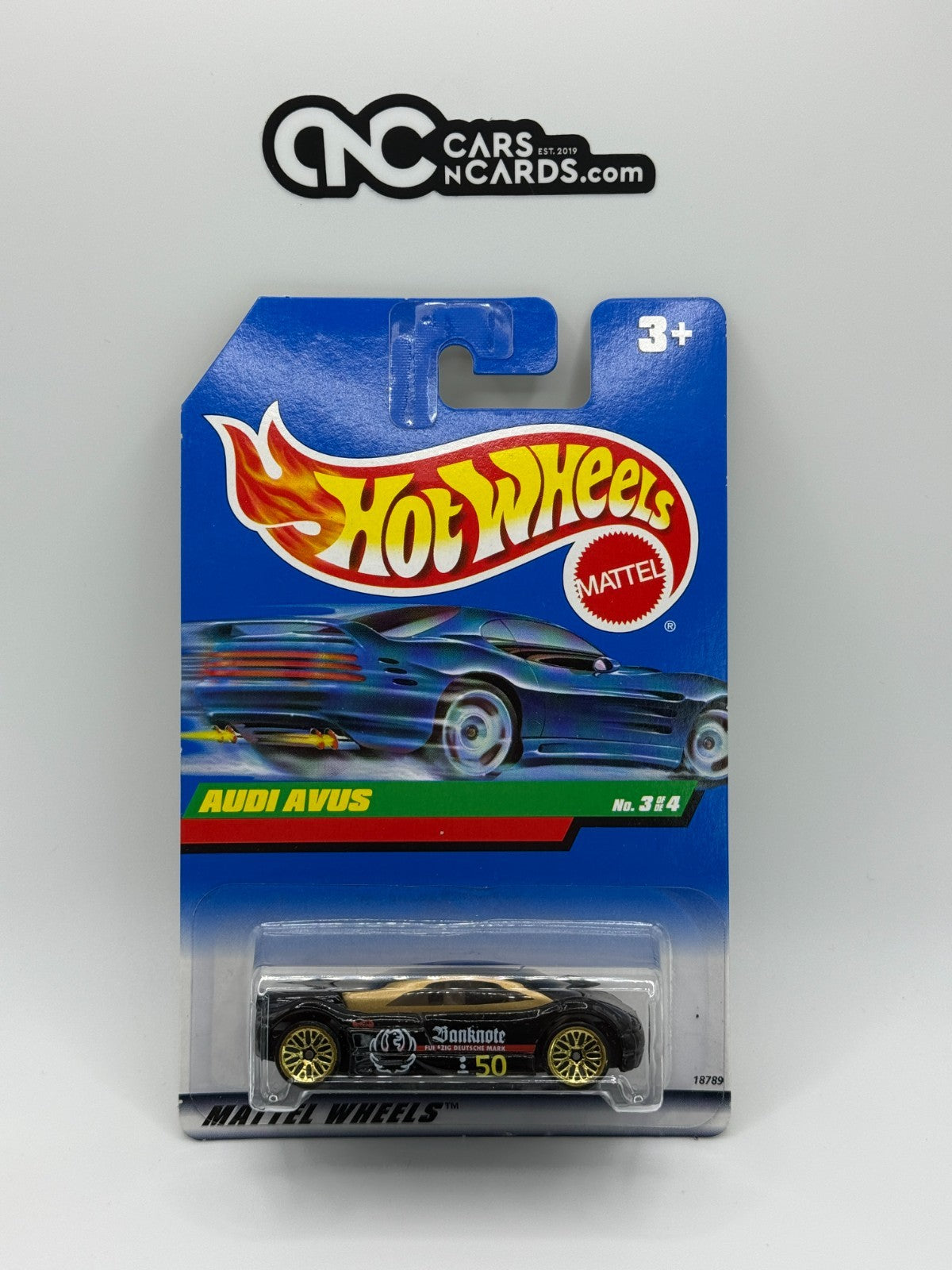 1998 Hot Wheels Dash 4 Cash Series 3/4 Audi Avus