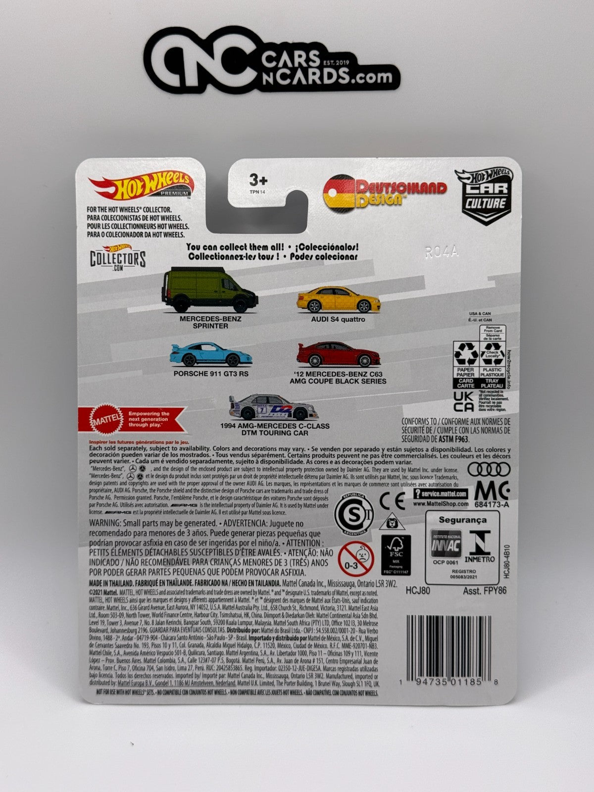 2022 Hot Wheels Premium Car Culture Deutschland Design Full Set of 5 Cars