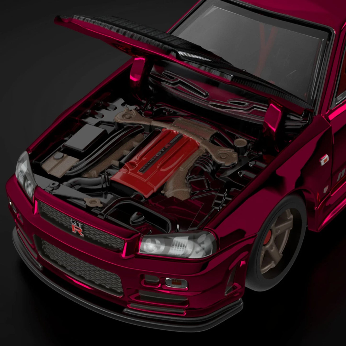 2025 Hot Wheels RLC sELECTIONs Nissan Skyline GT-R (BNR34)