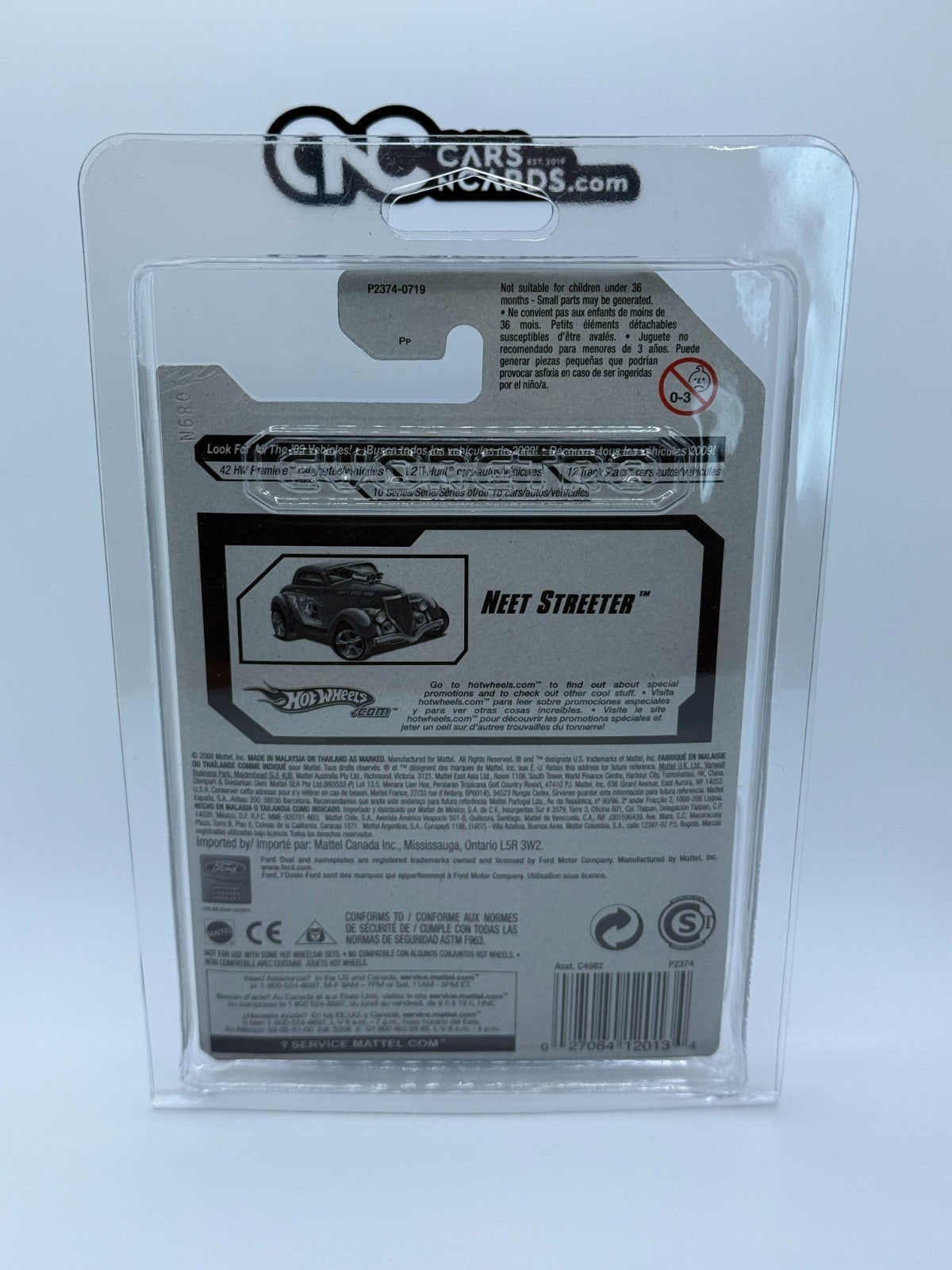 2009 Hot Wheels Super Treasure Hunt 12/12 Neet Streeter (Small Crease)