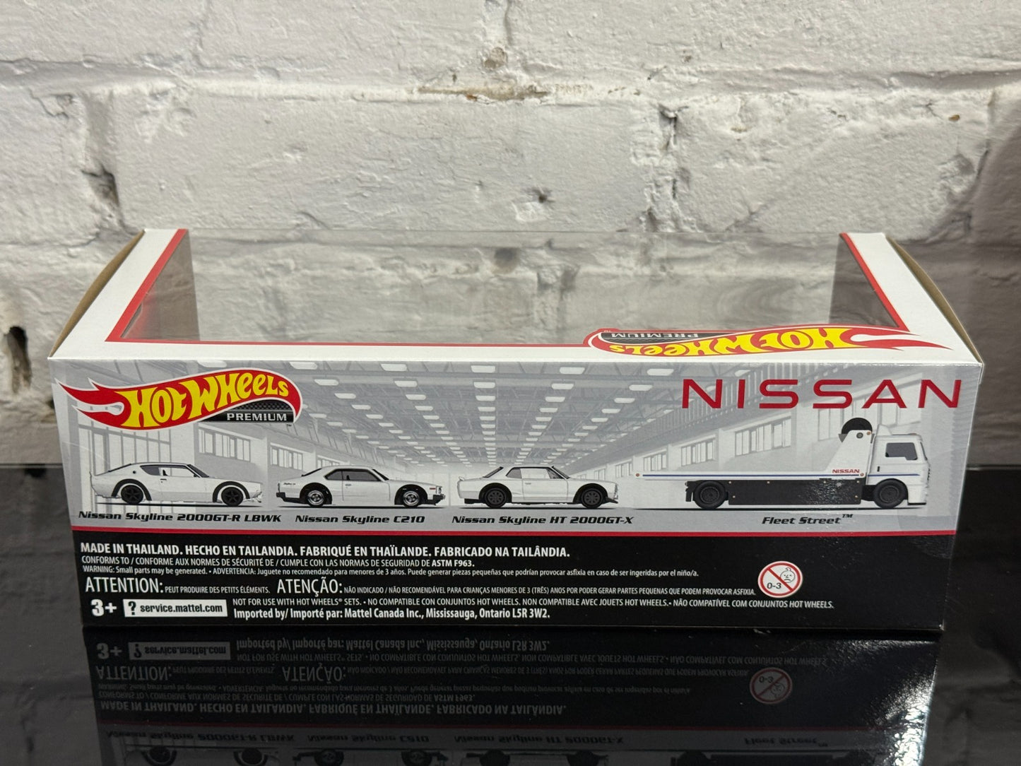 2023 Hot Wheels Premium Car Culture Nissan Skyline 2000 GT-R GT-X C210 Diorama
