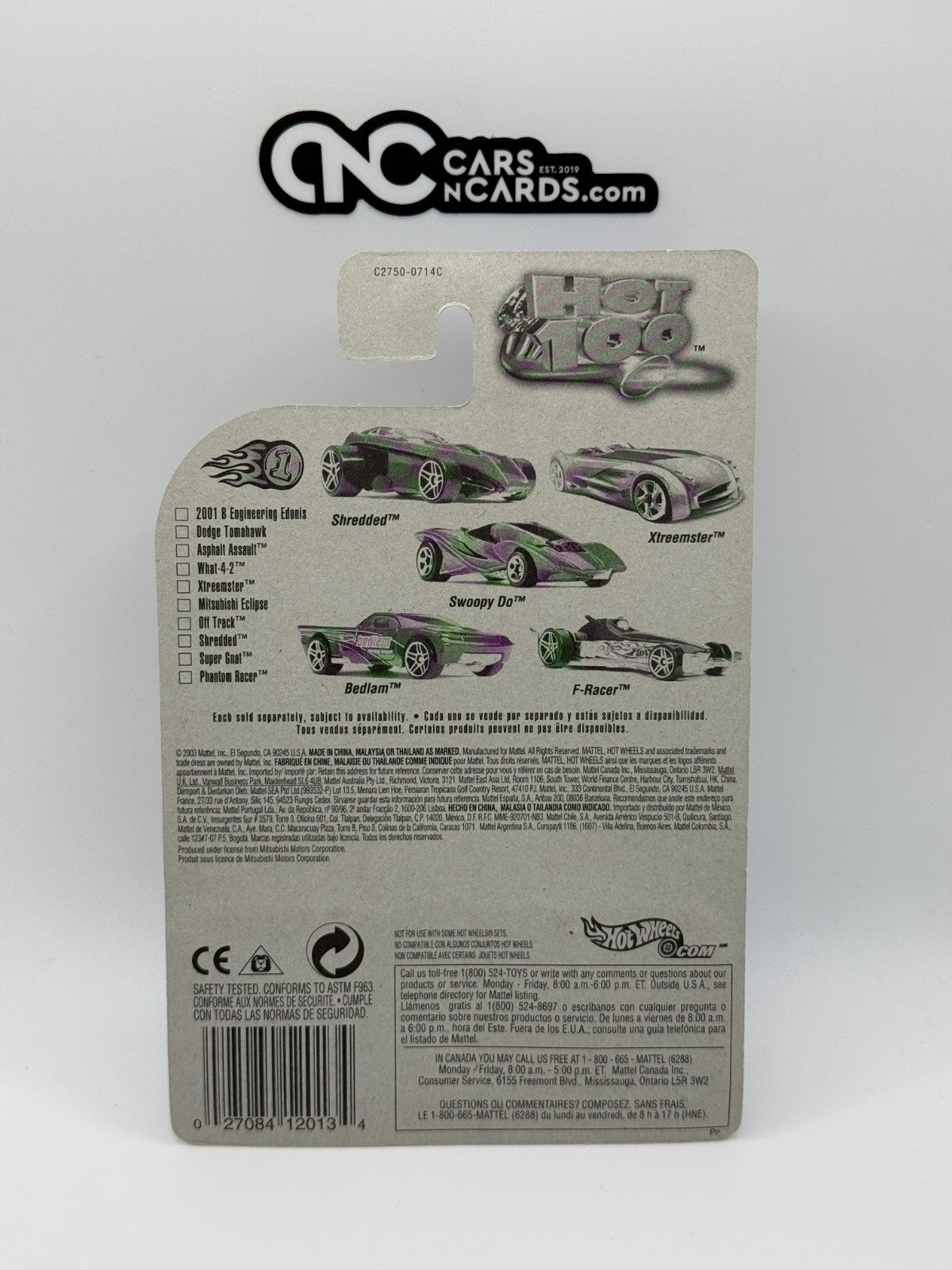 2004 Hot Wheels 2004 First Editions 90/100 Mitsubishi Eclipse Silver/Zamac