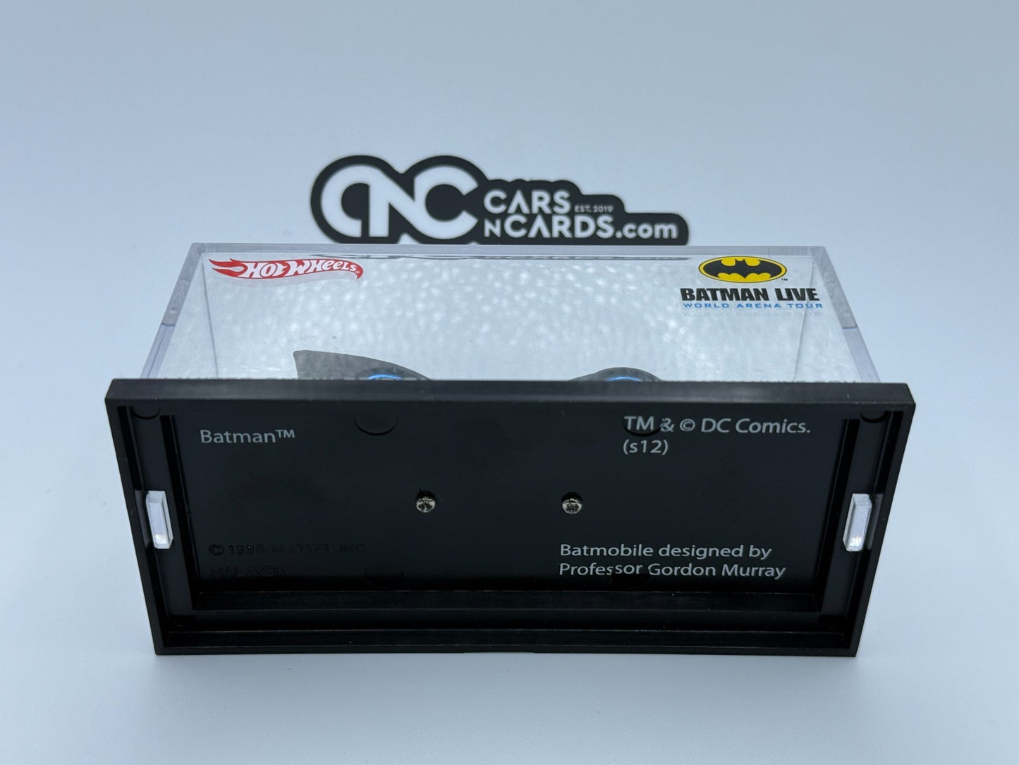 2012 Hot Wheels Batman Live Limited Show Edition Acrylic Display