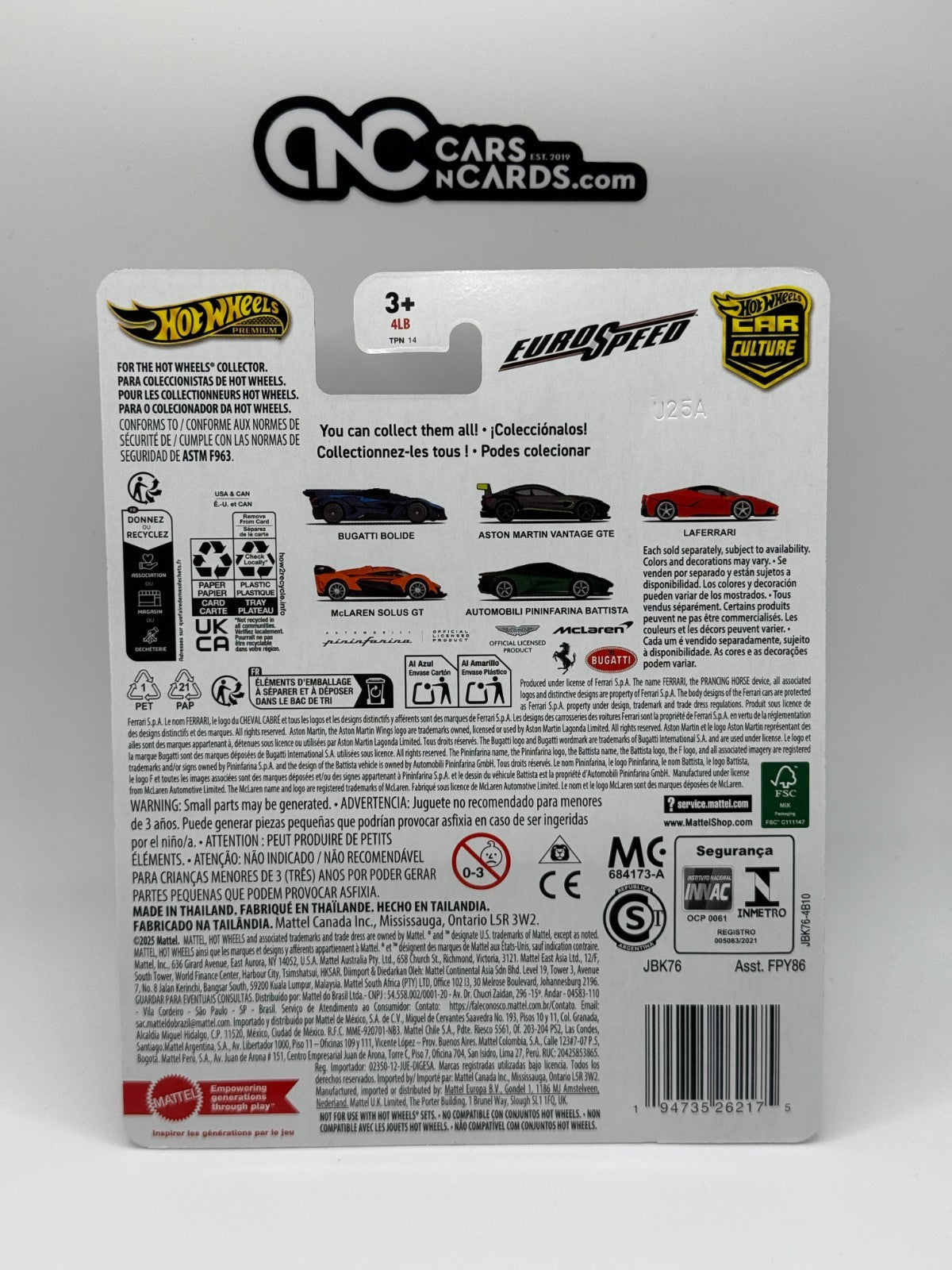 2025 Hot Wheels Premium Car Culture HW EuroSpeed 2/5 Aston Martin Vantage GTE