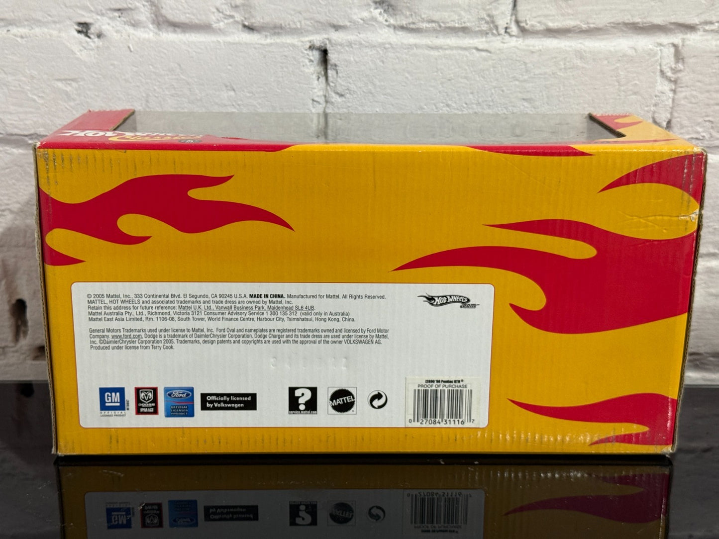 2005 Hot Wheels Classics 1:18 '66 Pontiac GTO Limited Edition Rare