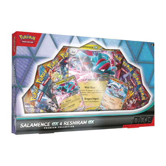 Pokemon Salamence ex & Reshiram ex Premium Collection Box