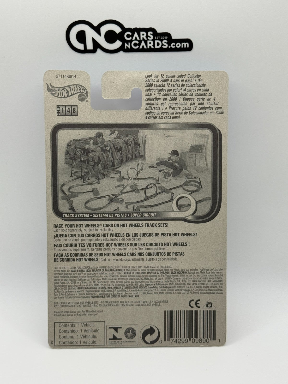 2000 Hot Wheels Pikes Peak Tacoma Red