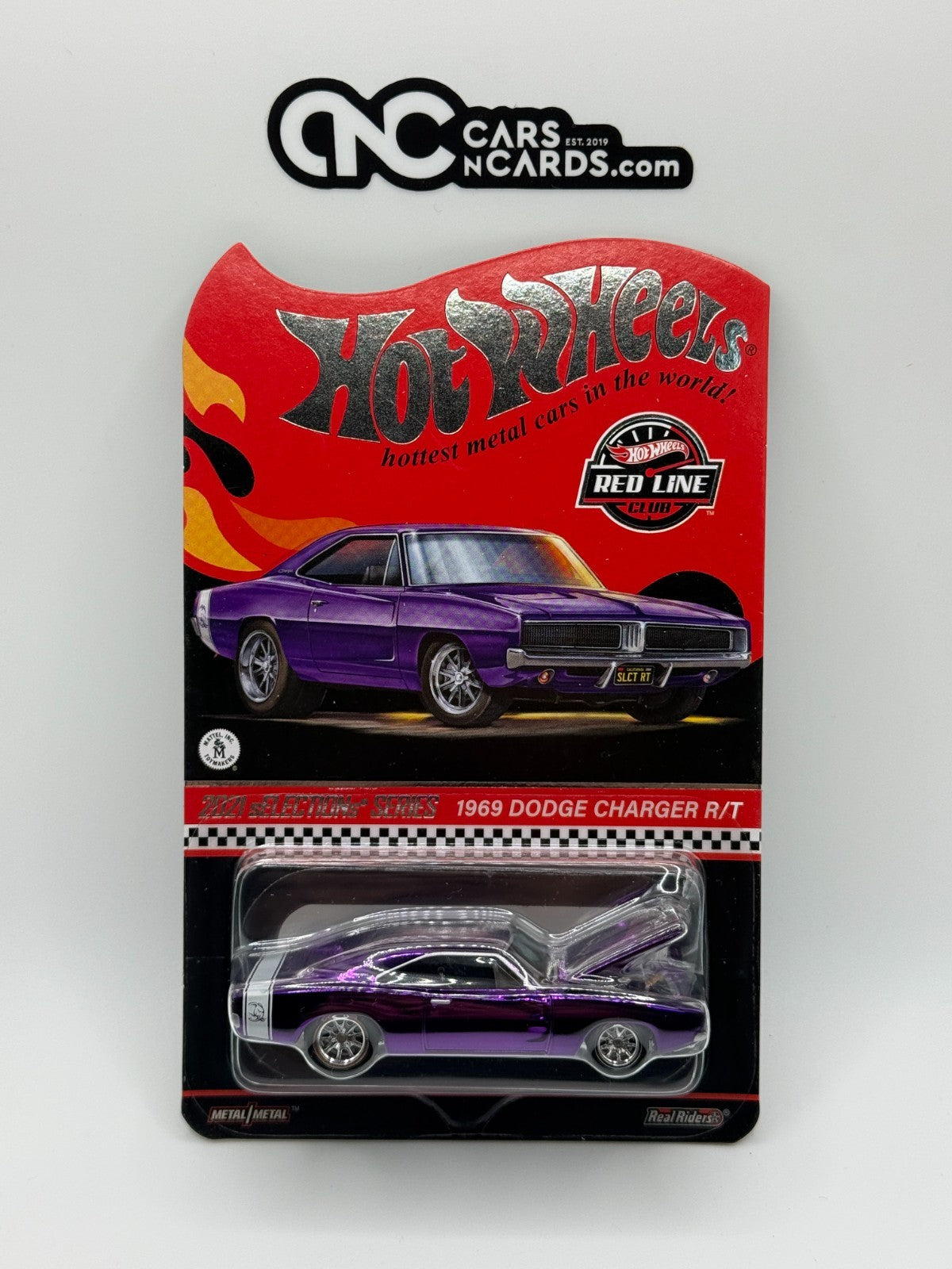 2021 Hot Wheels RLC sELECTIONs 1969 Dodge Charger R/T Purple With Protector