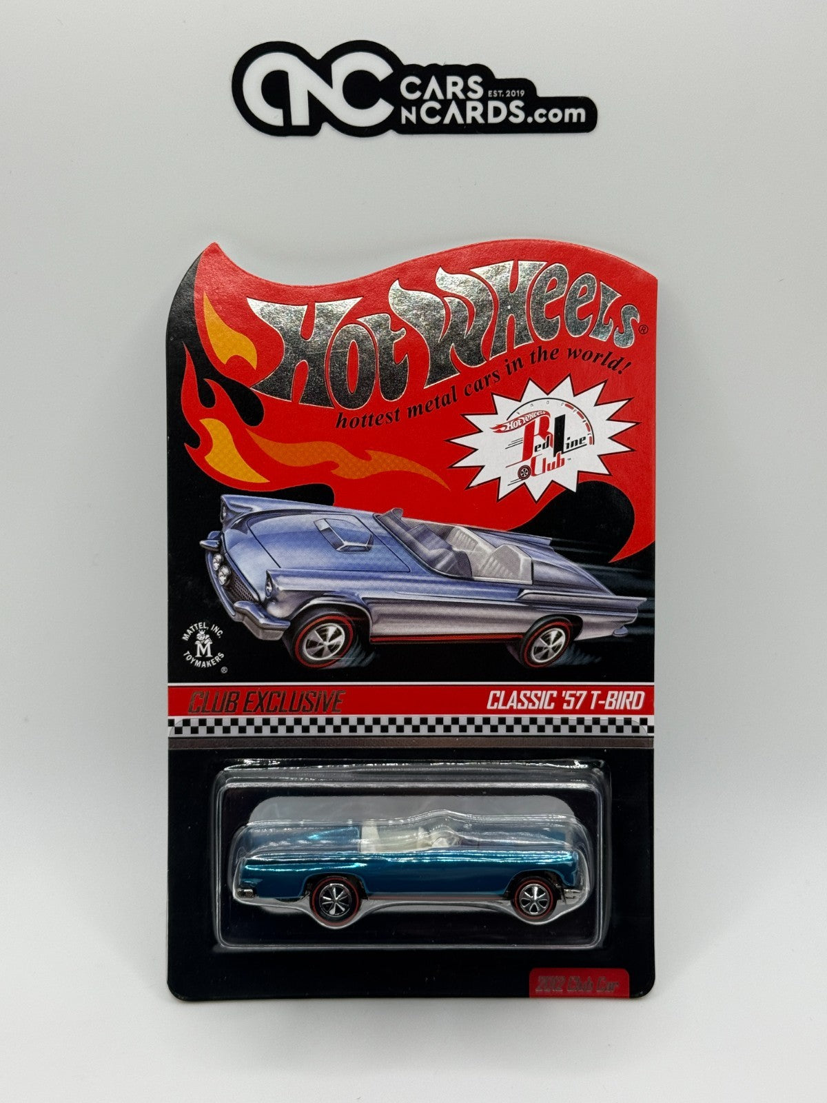 2012 Hot Wheels RLC Classic '57 T-Bird 03529/04000 With Protector