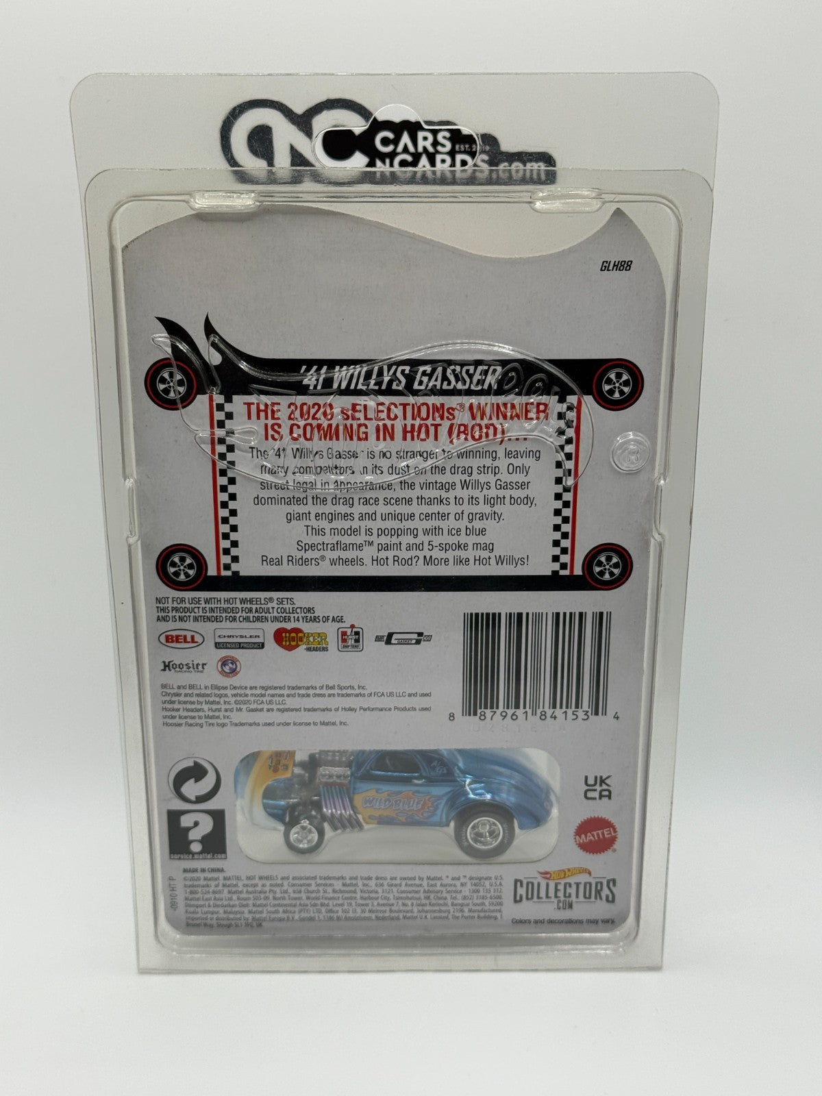 2020 Hot Wheels RLC sELECTIONs Series '41 Willys Gasser With Protector