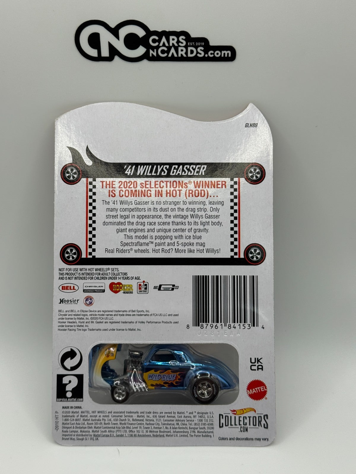 2020 Hot Wheels RLC sELECTIONs Series '41 Willys Gasser With Protector