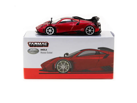 Tarmac Works Global64 Pagani Imola Rosso Dubai Open Box