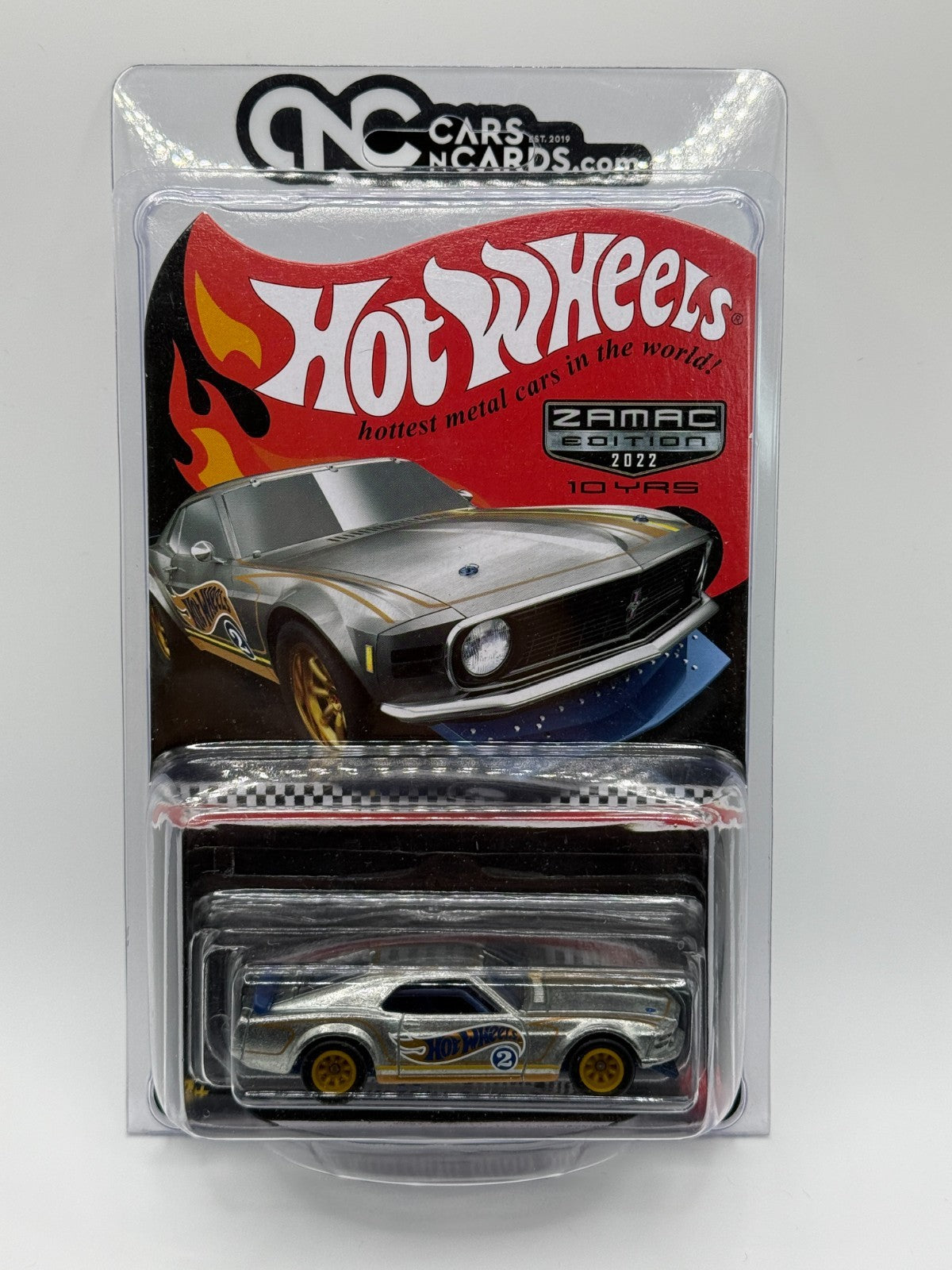 2022 Hot Wheels Zamac Edition Mail In '70 Mustang Boss 302 With Protector