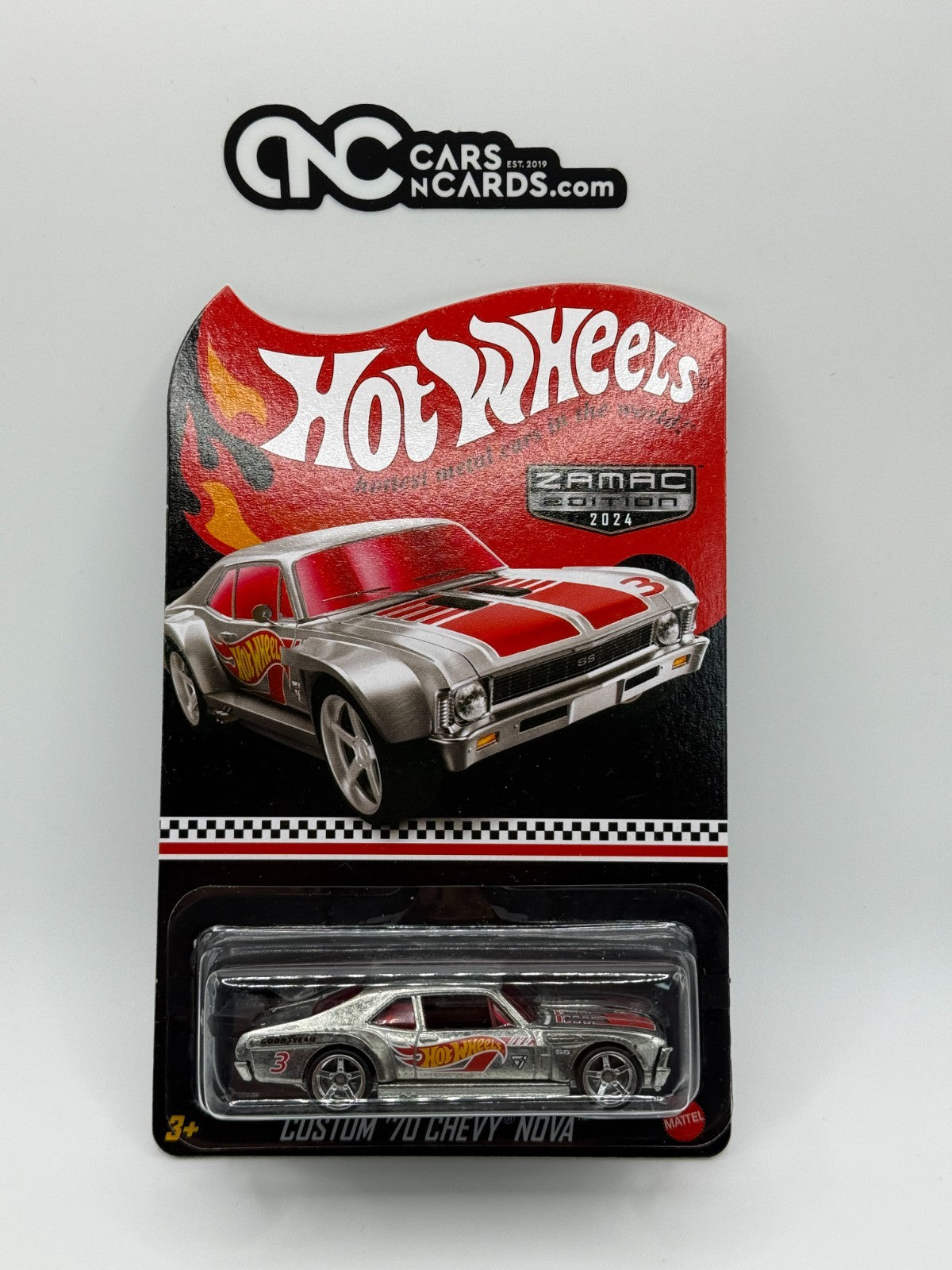 2024 Hot Wheels Zamac Mail In Custom '70 Chevy Nova With Protector