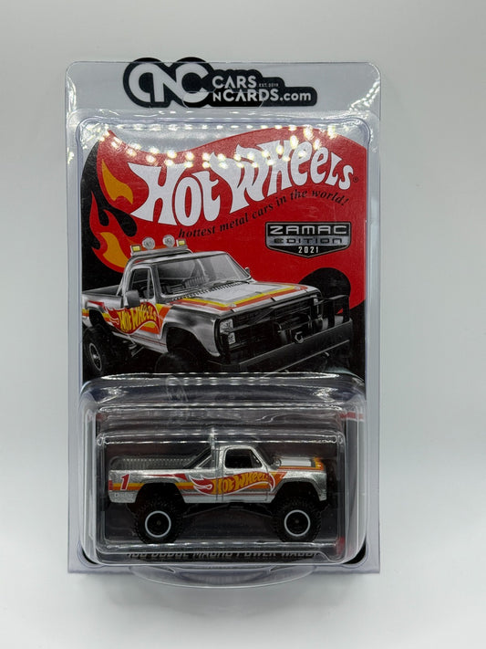 2021 Hot Wheels Zamac Mail In Dodge Macho Power Wagon W/Protector Blister Damage