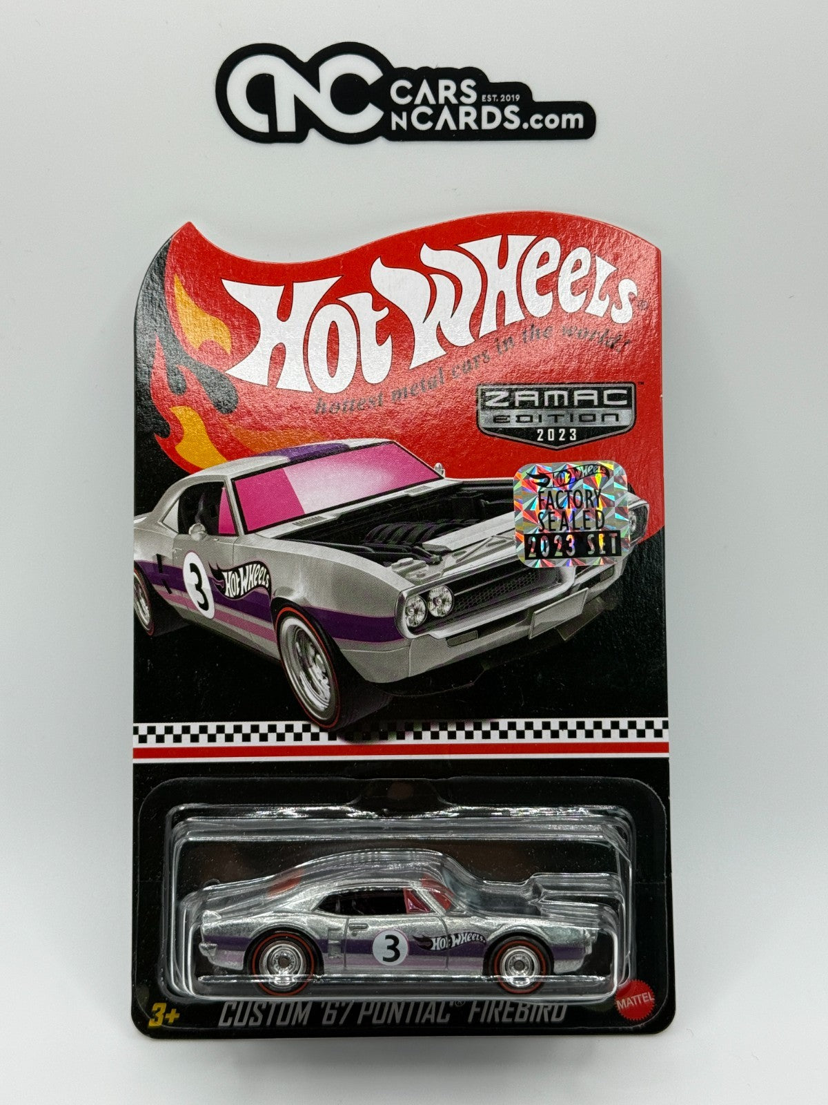 2023 Hot Wheels RLC Factory Sealed Zamac Pontiac Firebird Mail In With Protector