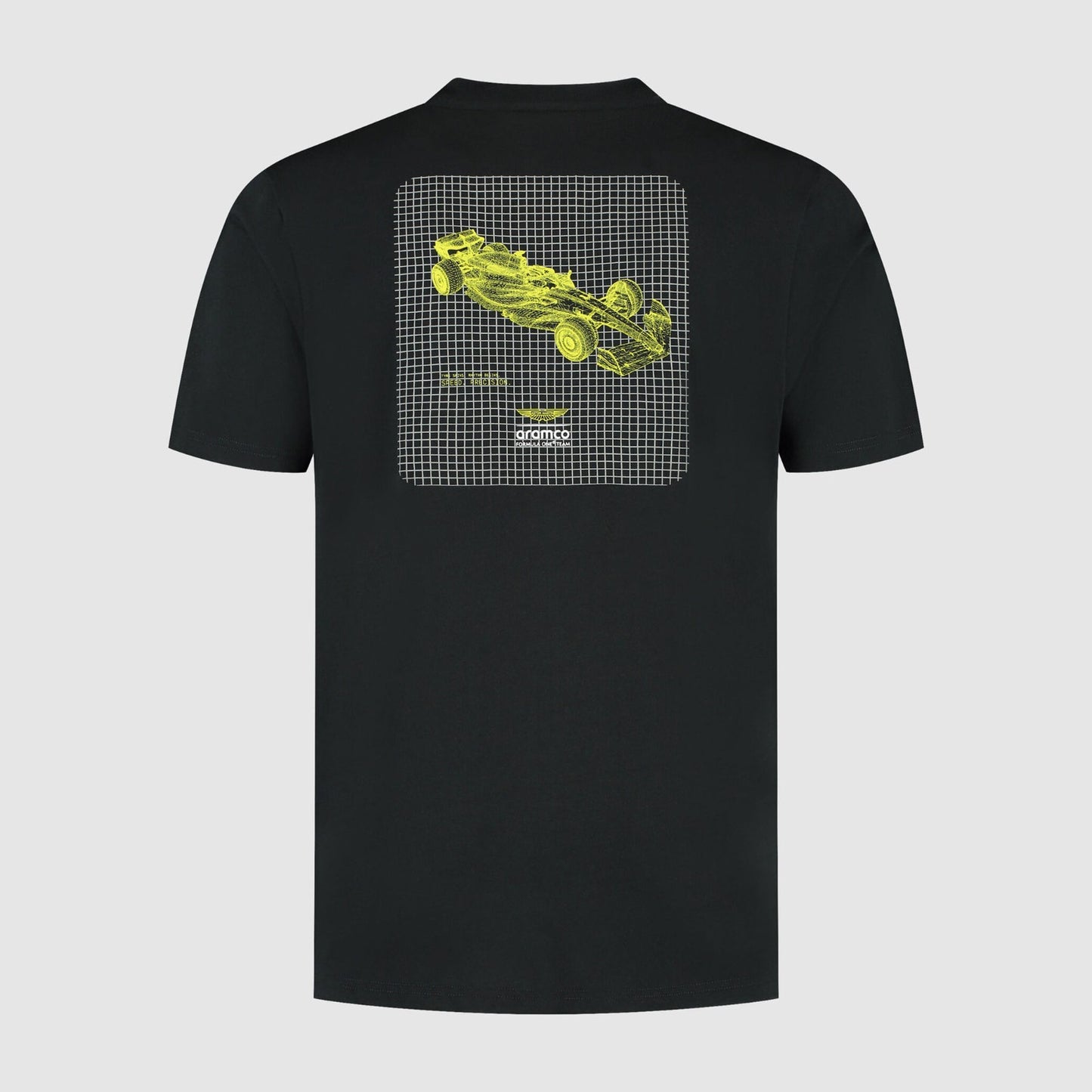 Aston Martin F1 Team Grid Data Graphic T-shirt