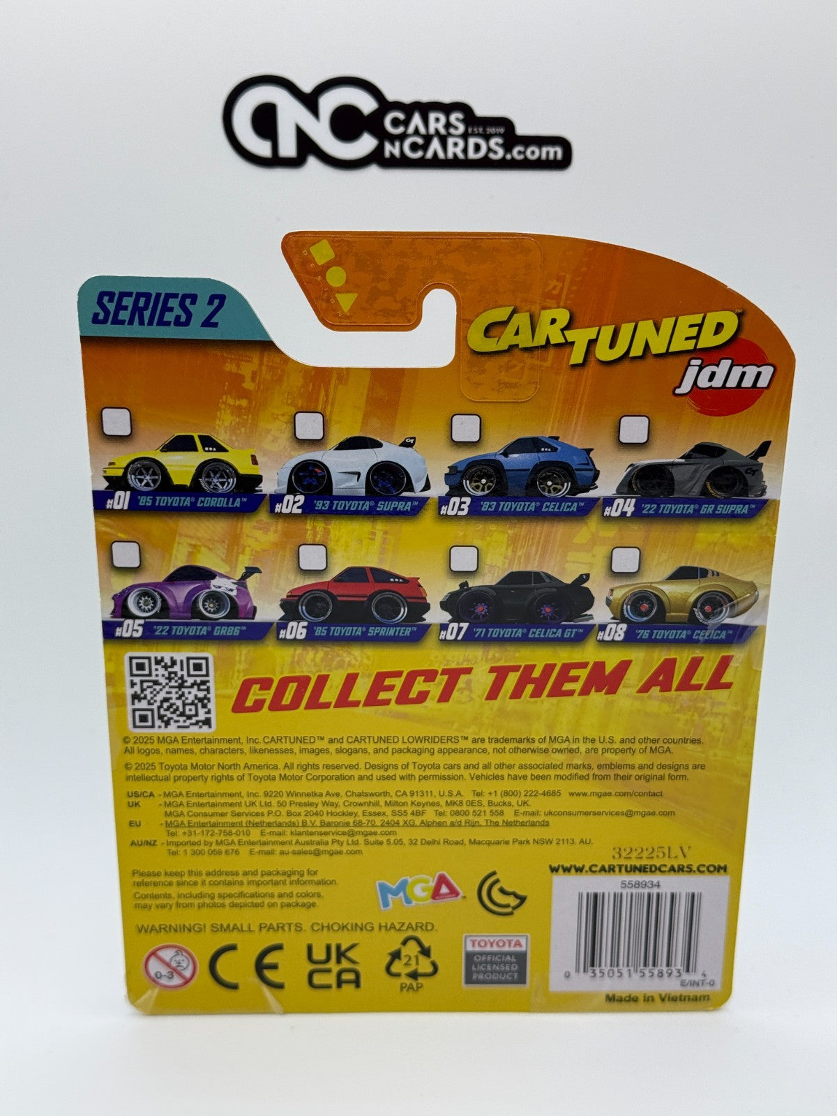 CarTuned 1:64 Series 2 JDM Tuners '22 Toyota GR86 05/08 Pink