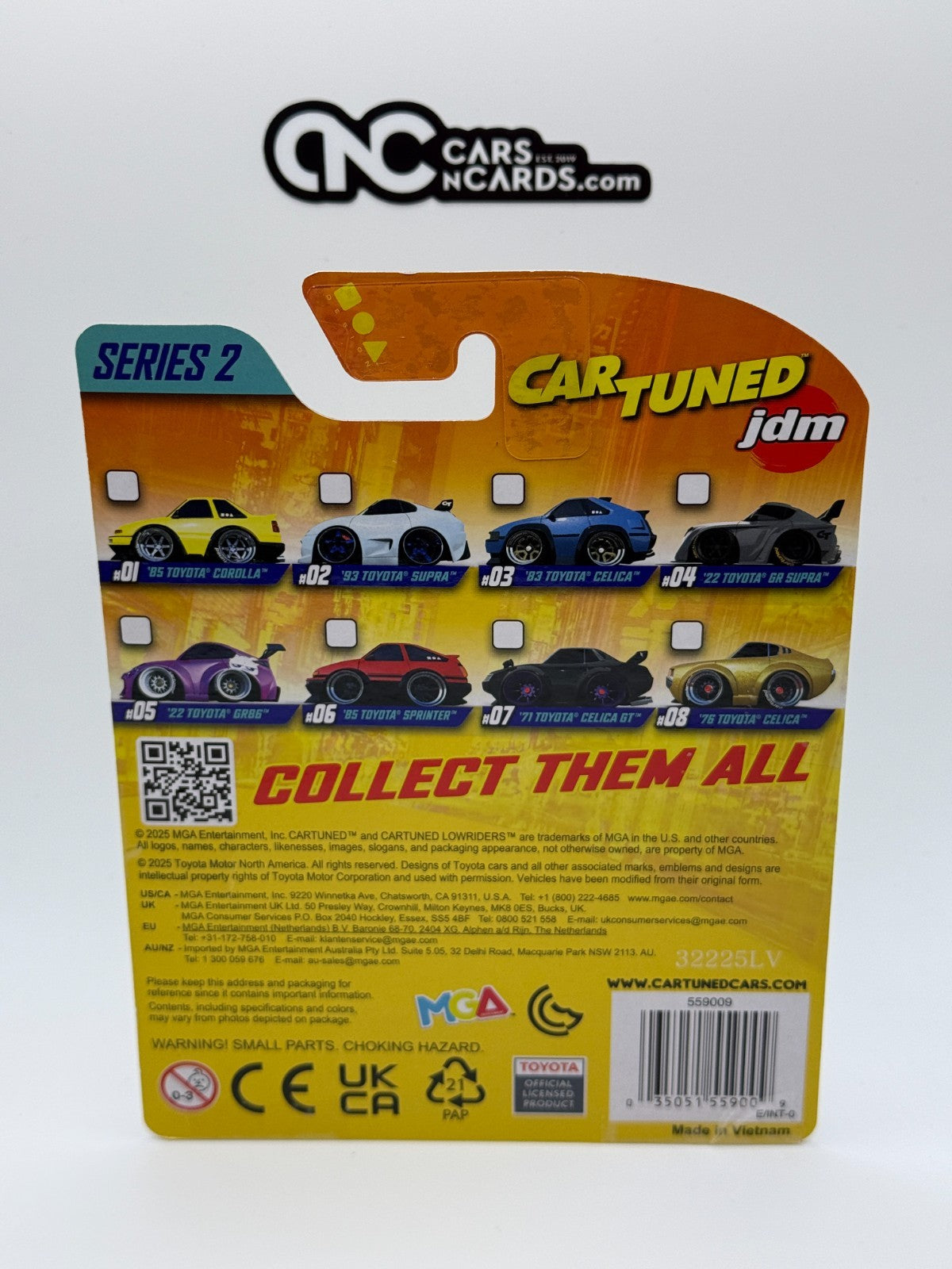 CarTuned 1:64 Series 2 JDM Tuners '76 Toyota Celica GT 08/08 Orange