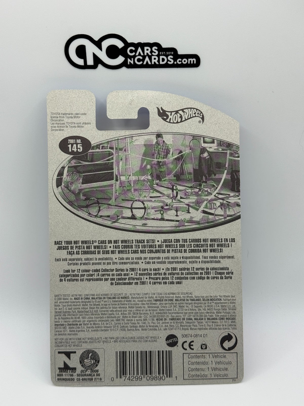 2001 Hot Wheels Toyota MR2 Red