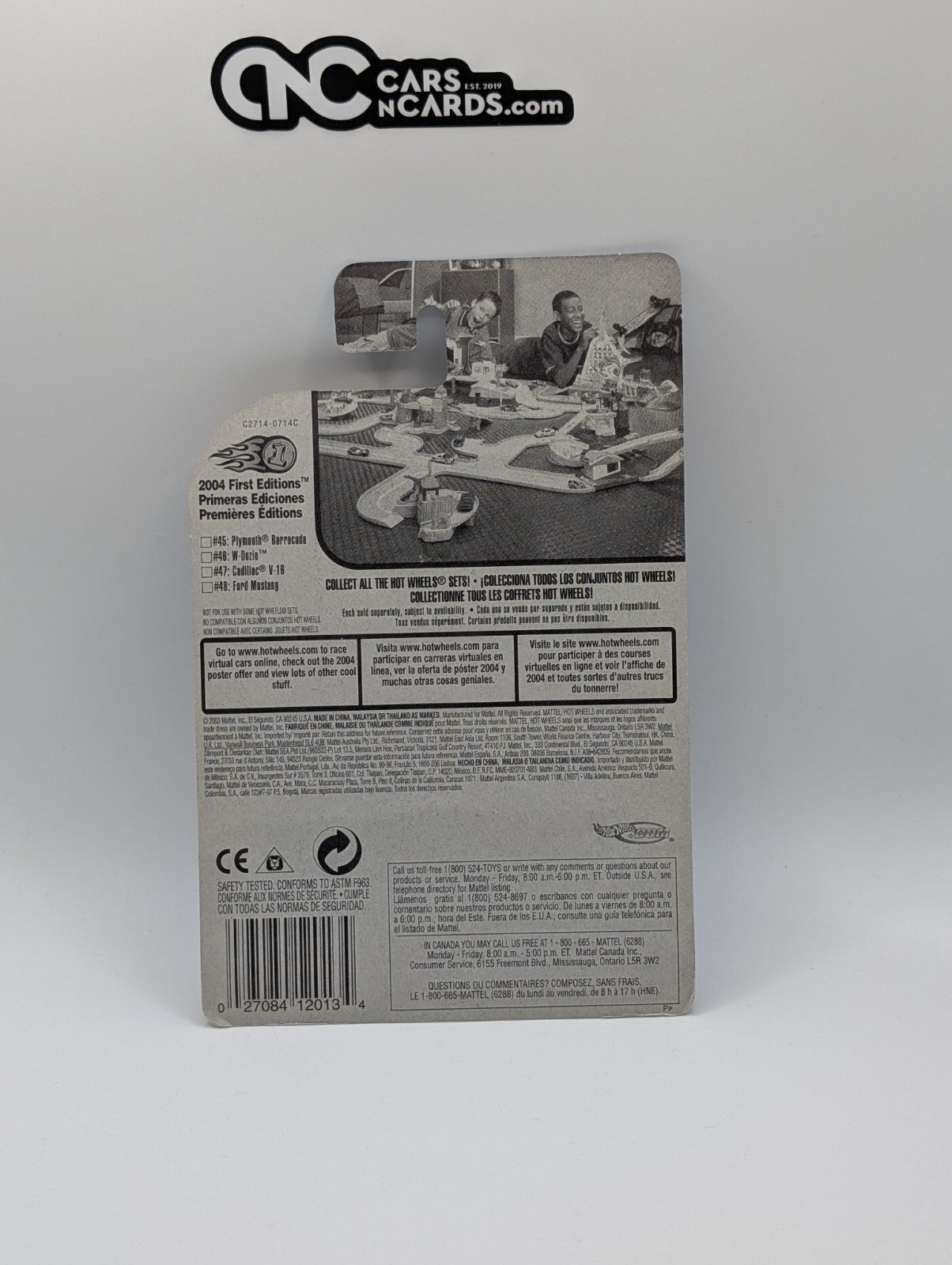 Hot Wheels 2004 First Editions Crooze W-oozie Zamac/Silver 46/100