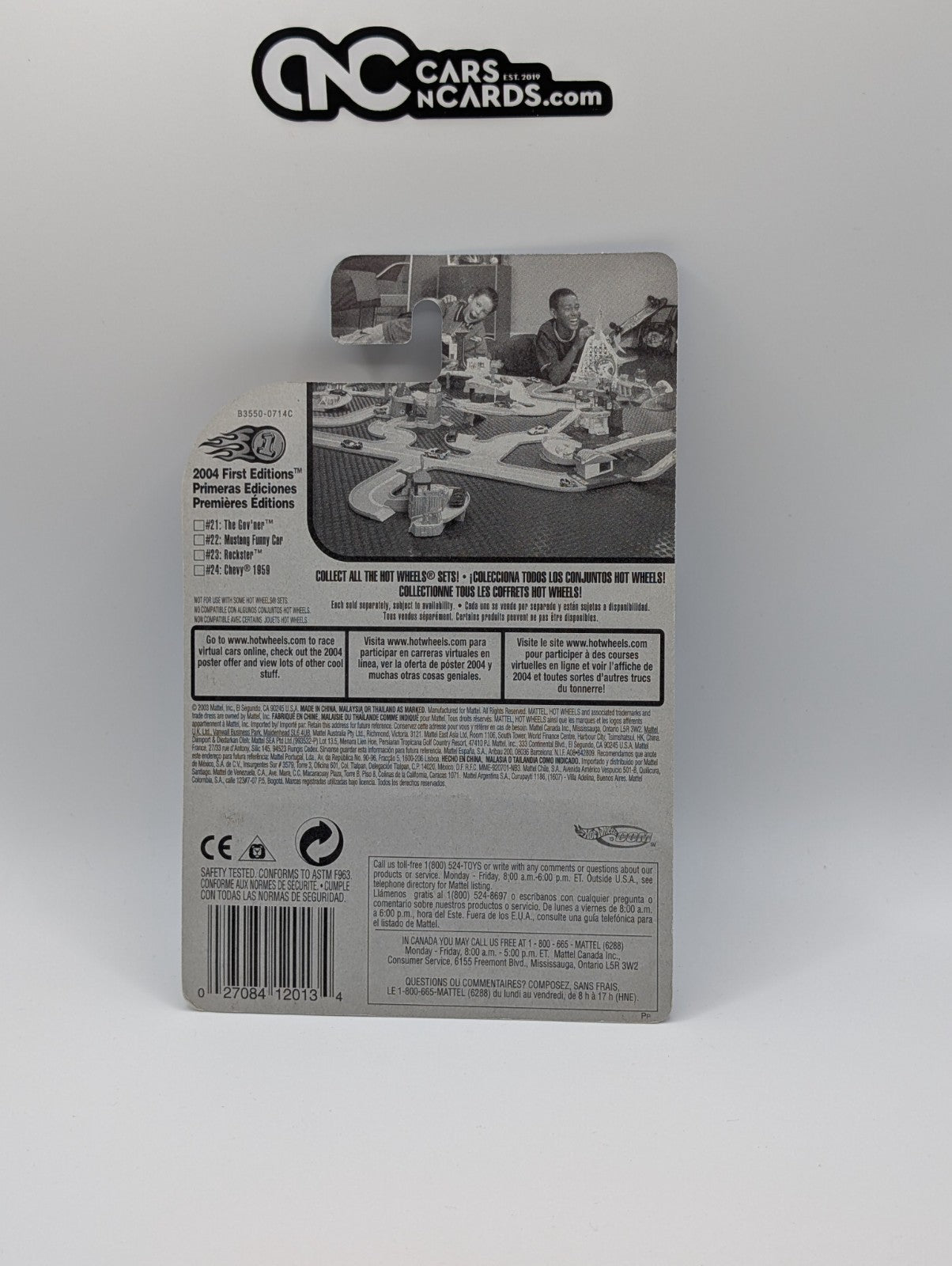 Hot Wheels 2004 First Editions Bedlam Zamac/Silver 27/100